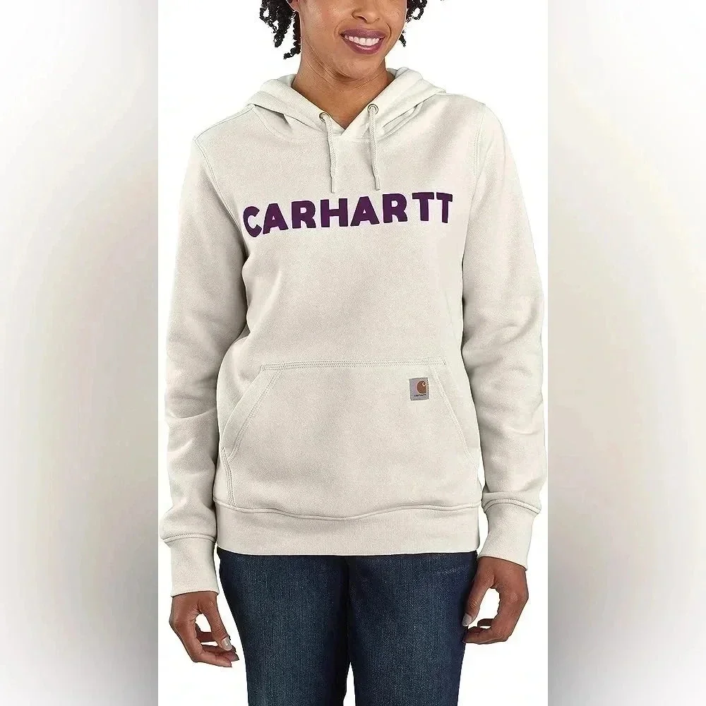 Kids Carhatt | Relaxed Fit Midweight logo graphic Hoodie | Size XL (16-18)
